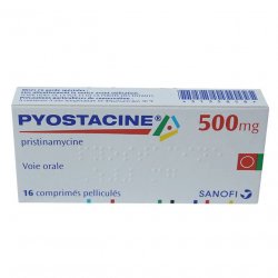 Пиостацин (Пристинамицин) таблетки 500мг №16 в Севастополе и области фото